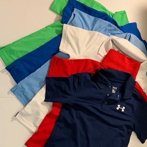 UNDERARMOUR Boys' UA Performance Polo YMD 10-12